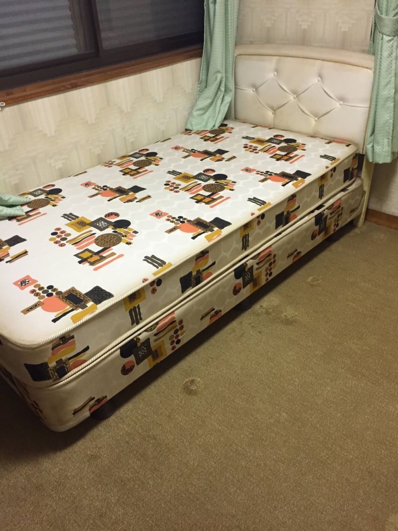 安芸郡熊野町でシングルベッドの単品回収