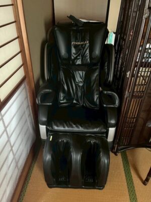 マッサージチェア回収前の写真