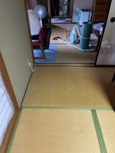 マッサージチェア回収後