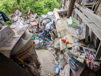 ゴミ屋敷片付け前