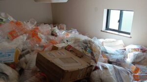 ゴミ屋敷片付け前