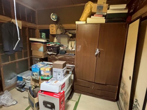 実家の片付け前