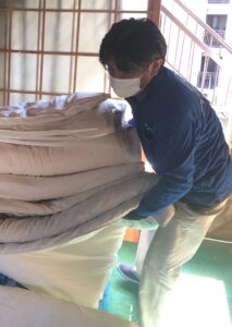 作業中の様子